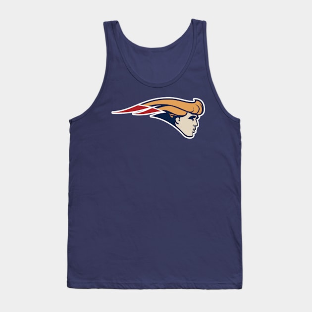 Patriot Trump Tank Top by burlybot